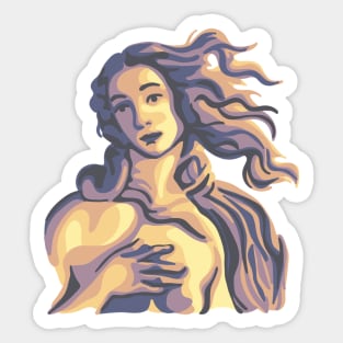 The Birth of Venus Sticker